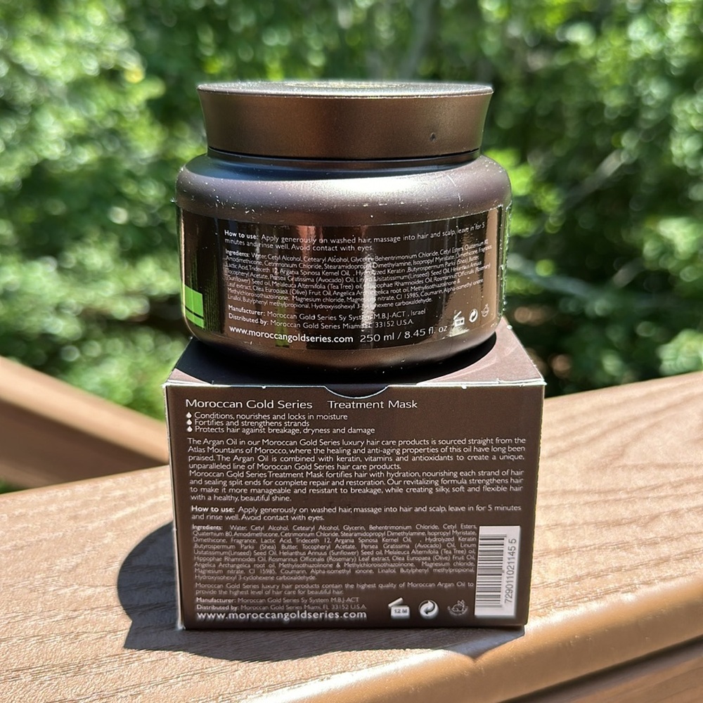 Moroccan Golf Series Hair Mask treatment, pure argon oil , sulfate free NWT - Picture 5 of 5